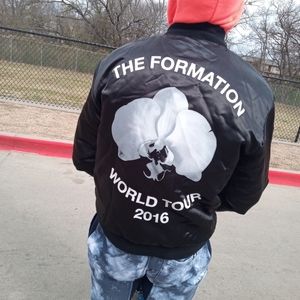 World tour beyoncé jacket the formation 2016 large
